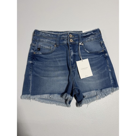 KanCan Pants - KanCan Womens High Rise Denim Shorts Medium Size M